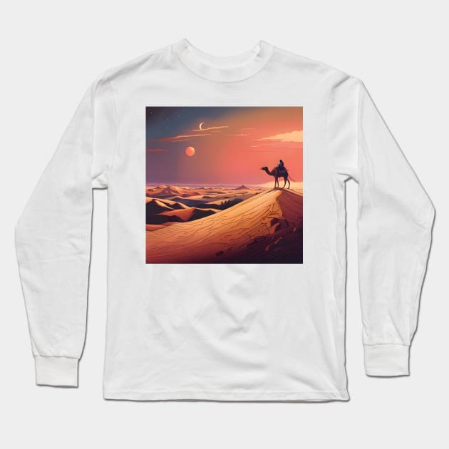 Sahara Long Sleeve T-Shirt by Colin-Bentham